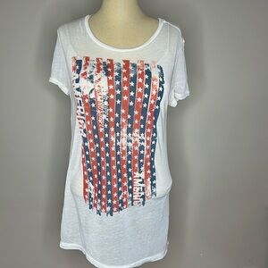 Denim & Supple Ralph Lauren American Flag T Shirt